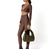 Top Clip + Leggings Espresso