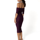 Dress Drappeggiato Vigneto