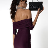 Dress Drappeggiato Vigneto