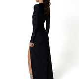 Dress Spalline Noir