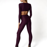 Top Clip + Leggings Vineyard