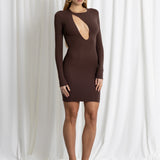 Mini Dress Goccia Chocolate