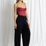 Body Pizzo Ferretto Bordeaux