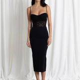 Body Pizzo Ferretto + Gonna Noir