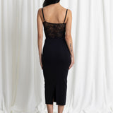 Body Pizzo Ferretto + Gonna Noir