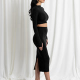 Crop Noir + Gonna Noir