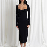 Midi Long Ferretto Noir