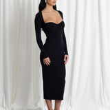 Midi Long Ferretto Noir