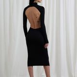 Midi Back Noir