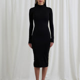 Midi Back Noir
