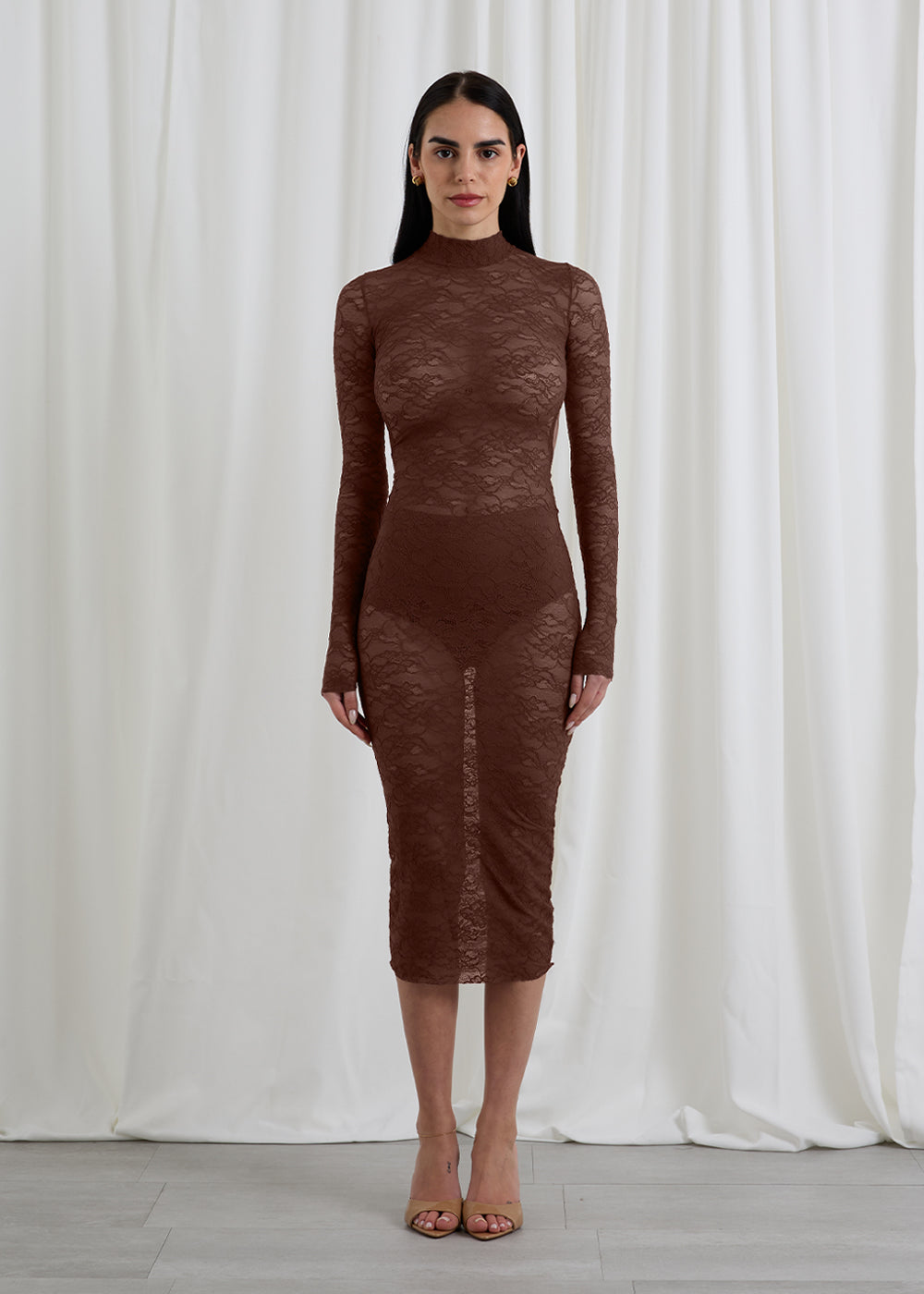Midi Back Pizzo Chocolate