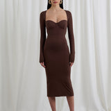 Body Long Ferretto + Gonna Chocolate