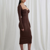 Body Long Ferretto + Gonna Chocolate