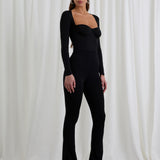 Body Long Ferretto + Leggings Zampa Noir