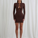 Body String + Minigonna Chocolate