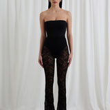 Leggings Zampa Pizzo Noir